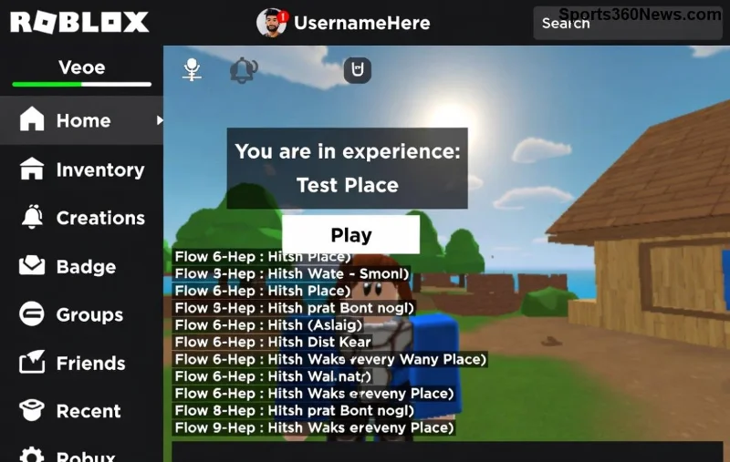 Jogadores explorando mundos infinitos no Roblox