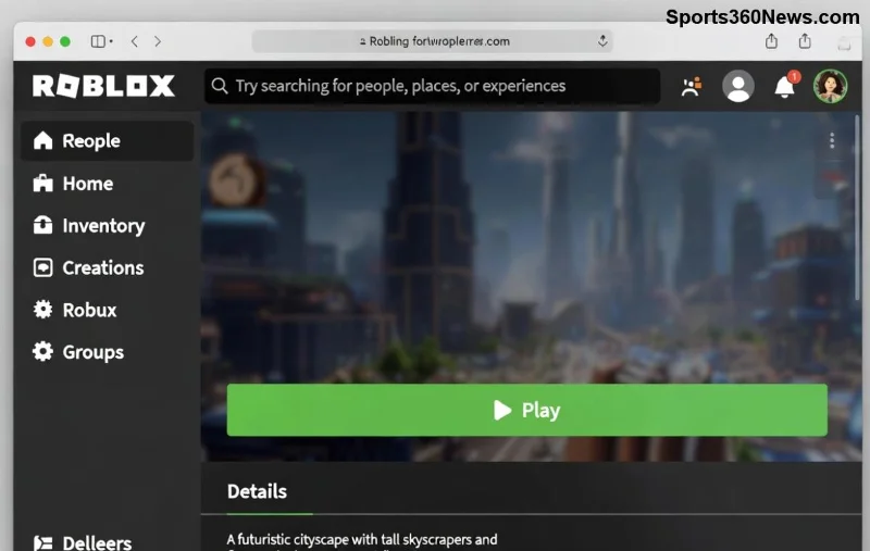 Roblox Studio interface met Baseplate voorbeeld voor eerste game