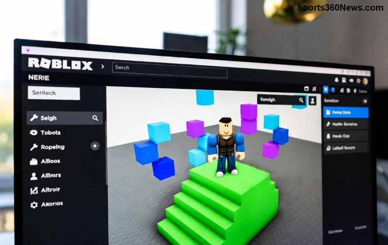 مؤثر يروج للعبة Roblox