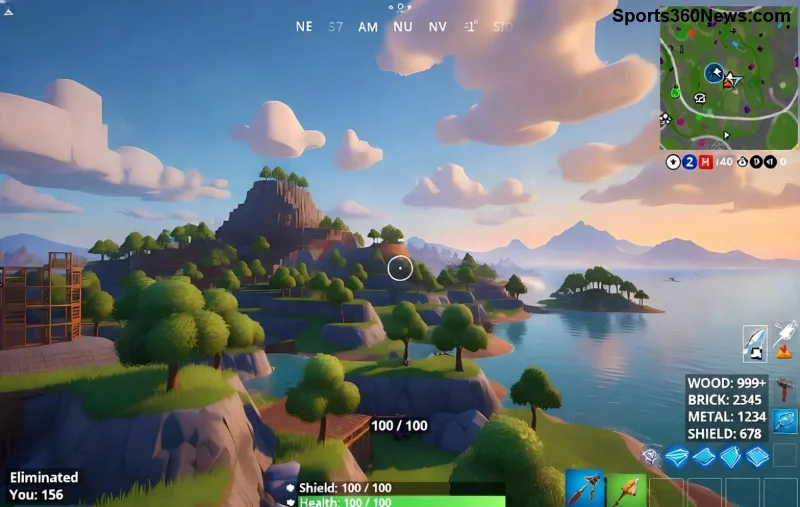 <strong>بناء متقدم في Fortnite</strong> - مثال على رمبات سريعة