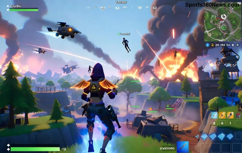 لاعب Fortnite يفوز بعد إصلاح الخطأ