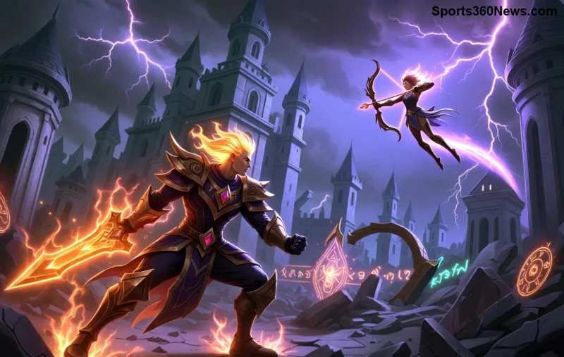 خريطة League of Legends مع Unlock Camera تظهر الوعي الكامل