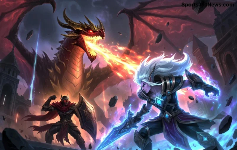 لاعب Jungler في League of Legends يغزو الخريطة
