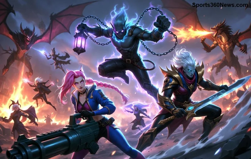 Teleport split push في معركة Top Lane League of Legends
