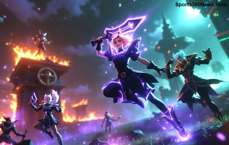 لاعب محترف يستخدم Unlock Camera في League of Legends لمراقبة الخريطة