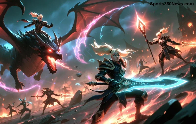 لاعب يسرق تنين الشيوخ في League of Legends