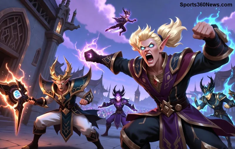 شامبيونز في League of Legends مع تأثيرات بصرية مذهلة