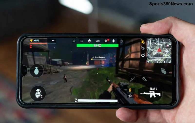 Vertical Foregrip op M416 in PUBG Mobile