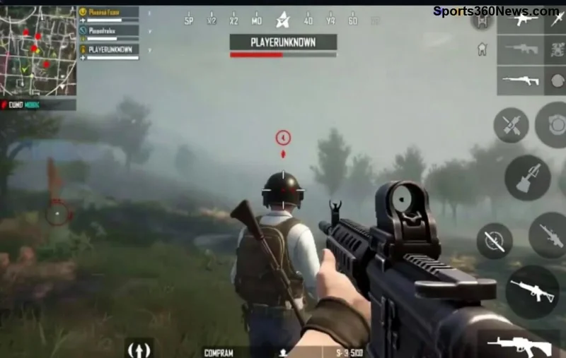 لاعب يحتفل بفوز بعد تقليل ping في PUBG