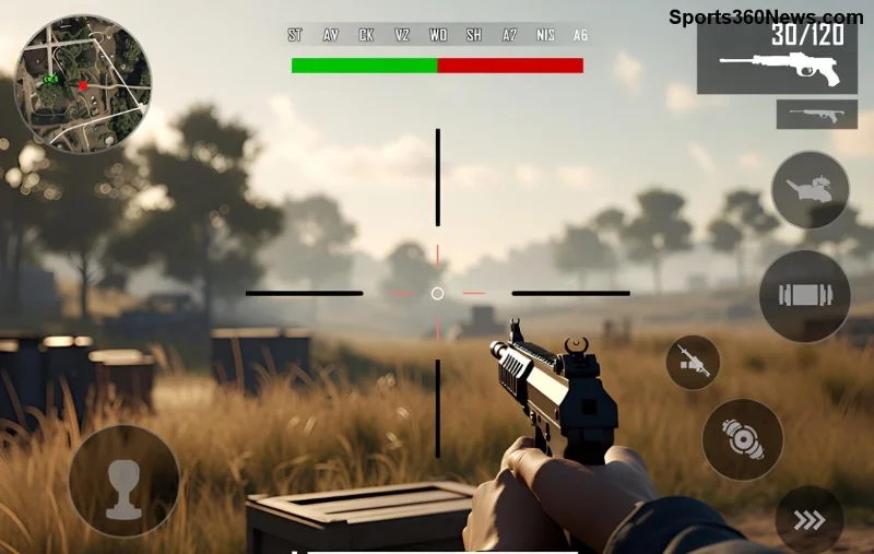 خريطة إرangel في PUBG Mobile مع المناطق الشهيرة