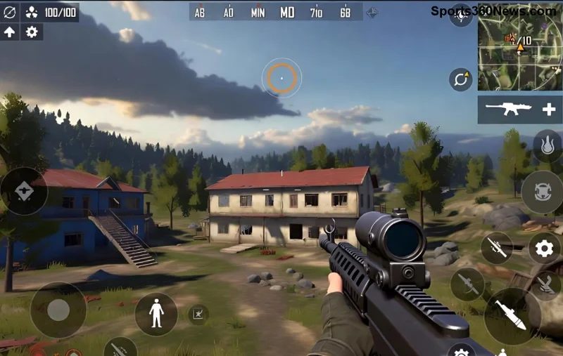 لاعب يستخدم شوتغن في PUBG Mobile موسم 2026