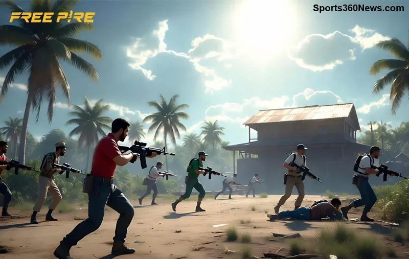 Intense gevecht in Pochinok Free Fire