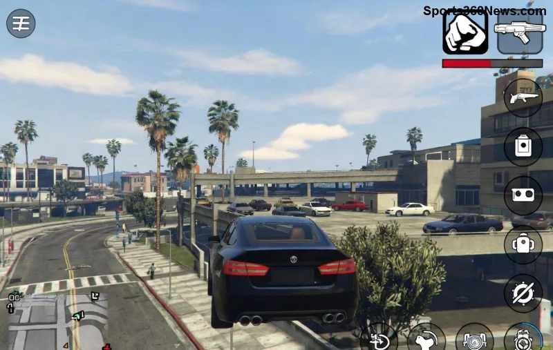 <strong>قائمة التفاعل في GTA Online</strong> مفتوحة على PC