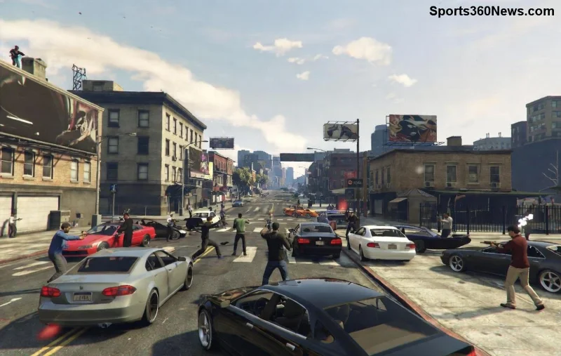 GTA Online Wall-Ride actie op stunt track