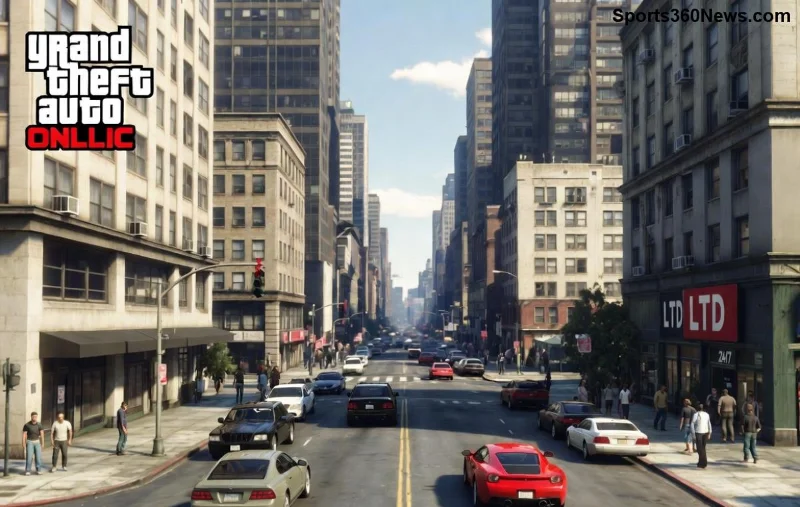 GTA Online speler die een drift uitvoert om Driving Stat te verhogen