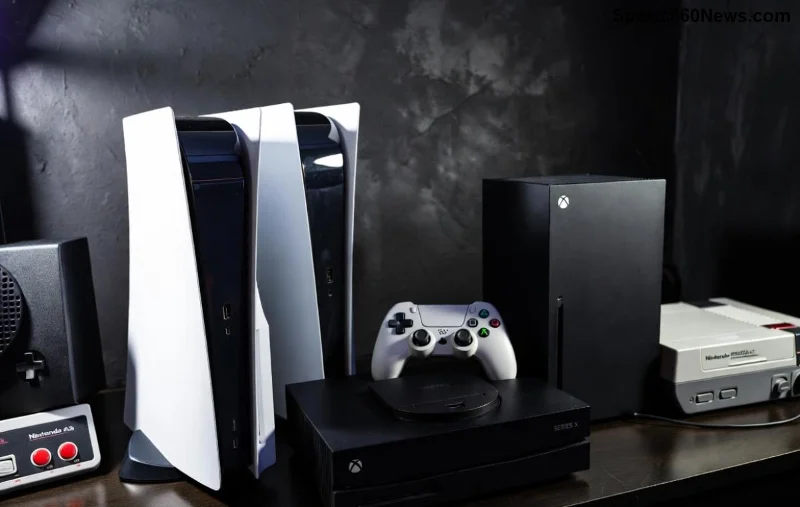 Xbox console met zwart scherm probleem illustratie