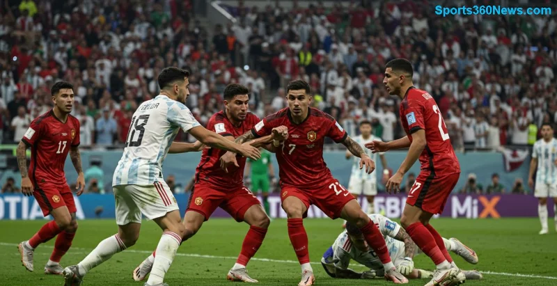 ليونيل ميسي يحتفل بفوز كأس العالم 2022